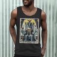 Boston Terrier Tarot Card Dog Men Tank Top, novelty gifts, funny gifts