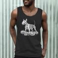 Bull Terrier Skeleton Birthday Halloween Kids Men Tank Top, novelty gifts, funny gifts