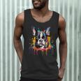 Colorful Boston Terrier Dog For Men Women Kids Men Tank Top, novelty gifts, funny gifts