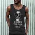 Cute Boston Terrier Dad Dog Lovers Puppy Bostie Owner Men Tank Top, novelty gifts, funny gifts