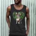 Cute Boston Terrier Shamrock St Patrick's Day Dog Lover Men Women Kids Men Tank Top, novelty gifts, funny gifts