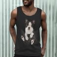 Dog Lovers Boston Terrier In Pocket Dog Face For Men Women Kids Men Tank Top, novelty gifts, funny gifts