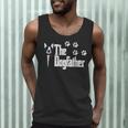The Dogfather Boston Terrier Dog Dad Tshirt Idea Men Tank Top, novelty gifts, funny gifts