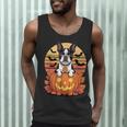 Halloween Retro Boston Terrier Men Tank Top, novelty gifts, funny gifts