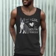Just A Girl Who Loves Her Boston Terrier Puppy Love Men Tank Top, novelty gifts, funny gifts