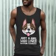Just a Girl Who Loves Boston Terriers Men Tank Top, novelty gifts, funny gifts