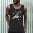 Kawaii Kids & Boys Astronaut Space Boston Terrier Dog Lover Men Tank Top, novelty gifts, funny gifts