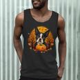 Pumpkin Boston Terrier Costume On Boston Terrier Halloween Men Tank Top, novelty gifts, funny gifts