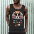 Retro Boston Terrier Dad Men Tank Top, novelty gifts, funny gifts
