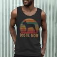Retro Boston Terrier Mom Dog Mother Pet Bostie Mama Men Tank Top, novelty gifts, funny gifts