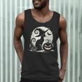 Scary Halloween Cat Costume Retro Cat Moon For Men Women Kids Men Tank Top, novelty gifts, funny gifts