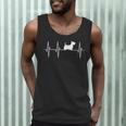 Scottish Terrier Dog Heartbeat Scottie Dog Lover T-Shirt Men Tank Top, novelty gifts, funny gifts