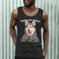 Siberian Husky Professional Human Trainer Men Tank Top, novelty gifts, funny gifts