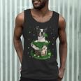 St Patrick's Day Leprechaun Boston Terrier Dog Shamrock For Men Women Kids Men Tank Top, novelty gifts, funny gifts