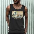 Surfing Boston Terrier Kanagawa Wave Japanese Dog For Men Women Kids Men Tank Top, novelty gifts, funny gifts