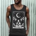 Tarot Card Vintage Crescent Moon Boston Terrier Dog Mom Men Tank Top, novelty gifts, funny gifts