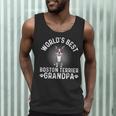World's Best Boston Terrier Grandpa Dog Grandfather For Men Women Girls Kids Men Tank Top, novelty gifts, funny gifts