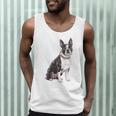 Boston Terrier Dog Dad Boston Terrier Dog Lovers Men Tank Top, novelty gifts, funny gifts