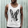 Boston Terrier Dog Motif Pet Illustration Boston Terrier For Men Women Kids Men Tank Top, novelty gifts, funny gifts
