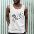 Boston Terrier Flower Fly Dandelion Dog Lover Dog Dad Men Tank Top, novelty gifts, funny gifts