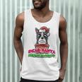 Boston Terrier Santa Claus Christmas Dog Men Tank Top, novelty gifts, funny gifts