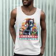 Boston Terrier Santa Claus Coffee Mug Merry Christmas Dogs Men Tank Top, novelty gifts, funny gifts