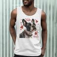 Boston Terrier Is My Valentine Cute Pet Dog Owner Valentine Men Tank Top, novelty gifts, funny gifts