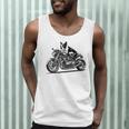Cool Boston Terrier Riding a Motorcycle Biker Dog Lover For Men Women Kids Men Tank Top, novelty gifts, funny gifts