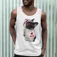 Girls I Heart Mom Love Mama Boston Terrier Dog Lover Men Tank Top, novelty gifts, funny gifts