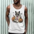 Halloween Boston Terrier Ghost Men Tank Top, novelty gifts, funny gifts