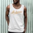 Retro Sedona Script Vintage Throwback Kids Men Tank Top, novelty gifts, funny gifts
