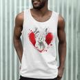Valentine's Day Boston Terrier Dog Men Tank Top, novelty gifts, funny gifts