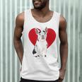 Valentine's Day Boston Terrier Lover Men Tank Top, novelty gifts, funny gifts