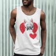 Valentine's Day Boston Terrier Men Tank Top, novelty gifts, funny gifts