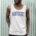 Varsity Grey Nantucket Men Tank Top, novelty gifts, funny gifts