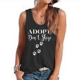 Adopt Animals Don't Shop For Them Flowy Tank, trending gift