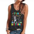 My Birthday Colorful Costume Boston Terrier Party Flowy Tank, trending gift