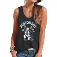 Boston Terrier Boy Cute Cartoon Dog Owner Pet Boston Terrier Flowy Tank, trending gift