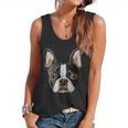 Boston Terrier Cute Puppy Face Dog Lover Pet Owner Flowy Tank, trending gift