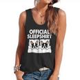 Boston Terrier Dog Official Sleep Pajamas Nightgown Flowy Tank, trending gift
