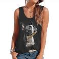 Boston Terrier Dog Graphic Pet Art Boston Terrier For Men Women Kids Flowy Tank, trending gift
