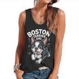 Boston Terrier Girl Cute Cartoon For Dog Owners Pet Terrier Flowy Tank, trending gift