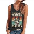 Boston Terrier Grandpa Dog Lover Father's Day Flowy Tank, trending gift