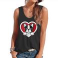 Boston Terrier Heart Cute Puppy Lover Or Dog Owner Flowy Tank, trending gift