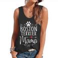 Boston Terrier Mama Boston Terrier Lover Shirt Flowy Tank, trending gift