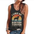 I Like My Boston Terrier And Maybe Like 3 People Dog Lover Flowy Tank, trending gift