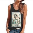 Boston Terrier Mom Skeleton Tarot Card Witch Vibes Dog Mom Flowy Tank, trending gift