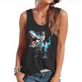 Boston Terrier Riding T-Rex Dinosaur Dog Lover Flowy Tank, trending gift