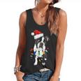 Boston Terrier Santa Christmas Lights Xmas Dog Lover Men Women Kids Flowy Tank, trending gift