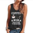 Boston Terrier Shirt Coffee And Boston Terrier Cute Dog For Men Women Girls Kids Flowy Tank, trending gift